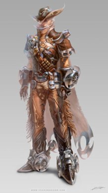 Avatar design (cowboy) male suit