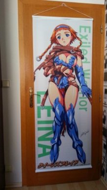 Queens Blade Leina Life-Size Tapestry