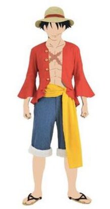 One Piece Monkey D. Luffy Costume