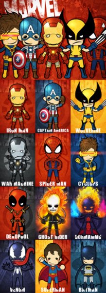 Marvel × DC × American Comic Corps!!