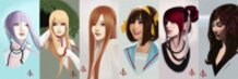 Daily Head sketches ( Painted some cosplayers last week :)