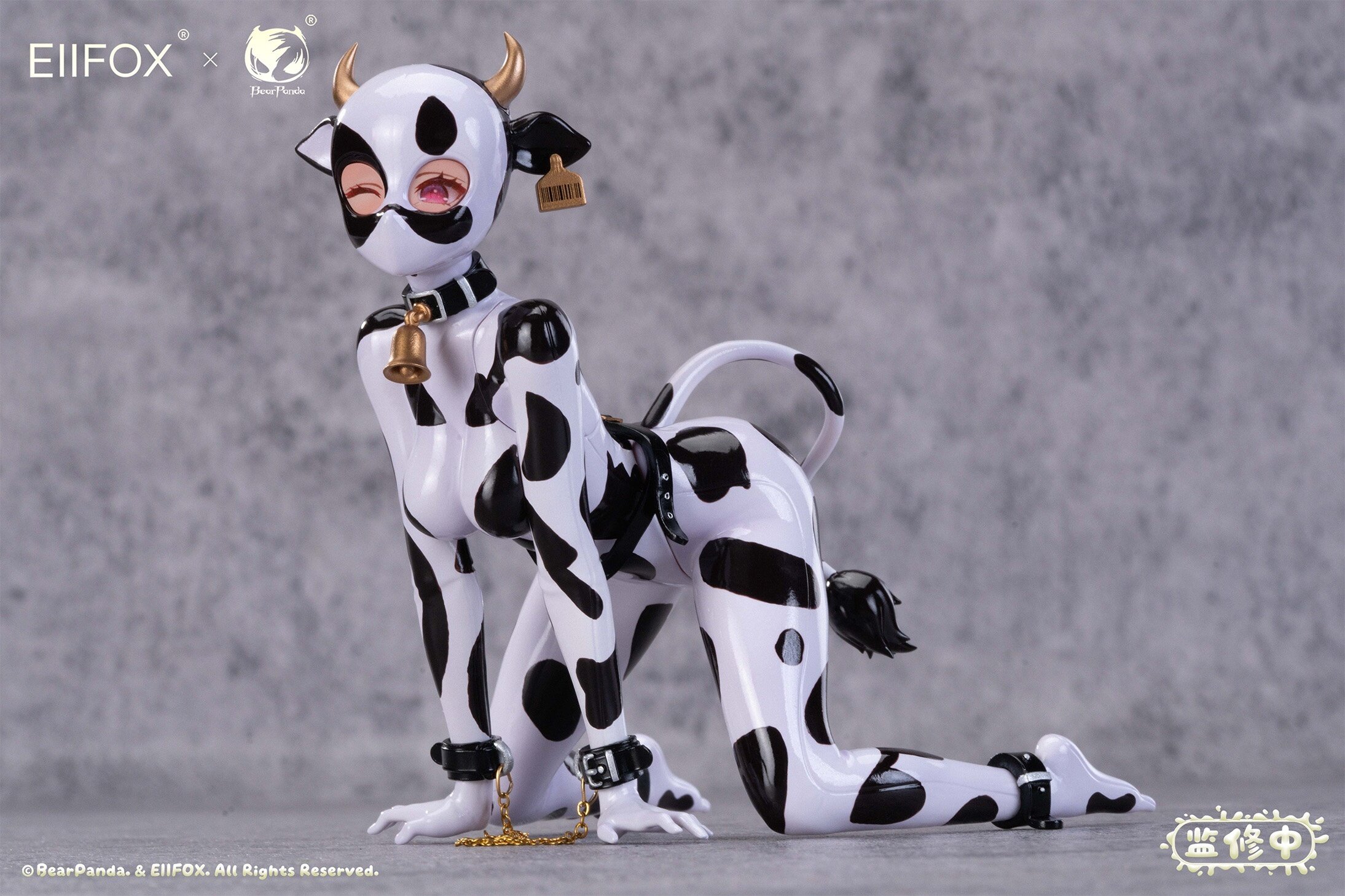 Dairy Cow Momo 1/8 Scale Action Figure: BearPanda - Tokyo Otaku