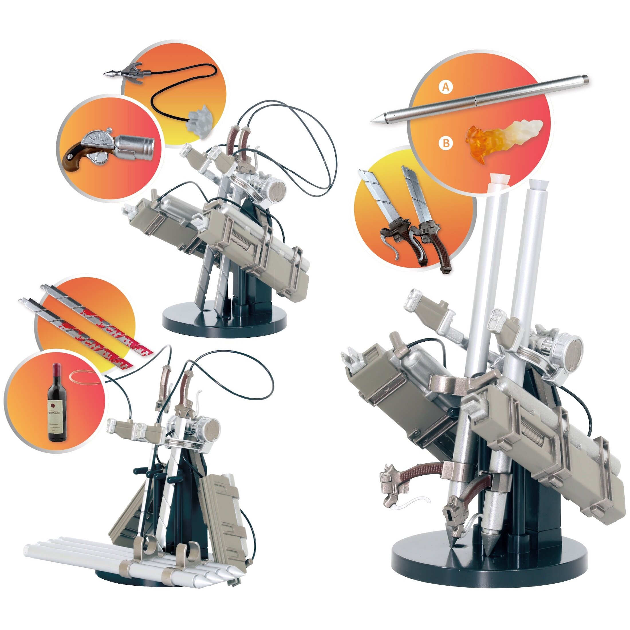 Attack on Titan Omni-Directional Mobility Gear 1/12 Scale