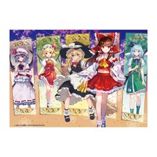 Touhou Spell Bubble Metallic Poster Collection