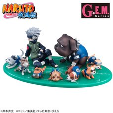 G.E.M. Series Gaiden! Naruto Shippuden Kakashi & Ninken Set