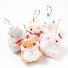 Coroham Coron Christmas Hamster Plush Collection (Mini Strap)