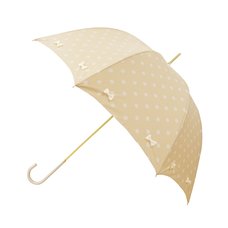 pink trick Polka Dot & Ribbon Umbrella (Rain/UV Protective)