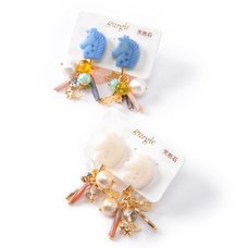 gargle Unicorn Treasure Clip-on Earrings