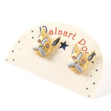 Palnart Poc French Bulldog Earrings