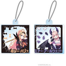 Nijisanji EN Ethyria 4th Anniversary Square Keychain