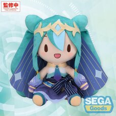 Hatsune Miku: Cosmic Ver. Fuwapuchi Plushie M
