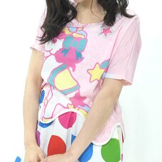 ACDC RAG Unicorn Wavy Crop Top