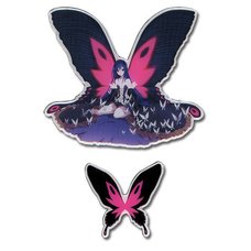 Accel World Kuroyukihime & Butterfly Pin Set