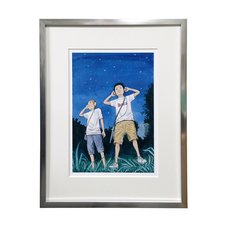 Space Brothers Exhibit Reproduction Art Print #2