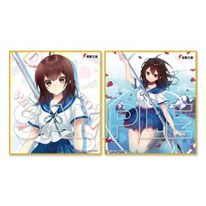 Dengeki Bunko Winter Festival Online 2021 Mini Shikishi Board Set