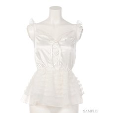 Swankiss Satin Lace Bustier