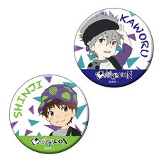 EVA STORE TOKYO-01 Original Kid’s Fare Shinji & Kaworu Badge Set