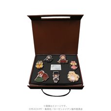 Rozen Maiden Newly Illustrated SD 7-Piece Pin Set