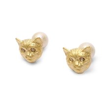 Lilou Animal Head Earrings