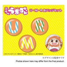 Himouto! Umaru-chan UMR Badge Set