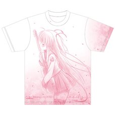 Angel Beats! 1st Beat Yui Visual Print T-Shirt