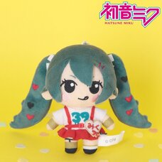 Hatsune Miku Art by Coalowl Plushie Mascot Ver. A