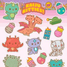 Kaiju Kitties! Sticker Sheet