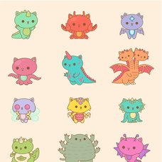 Kaiju Kitties! Giclée Print
