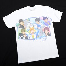 Free! Eternal Summer Group Panels Men’s T-Shirt