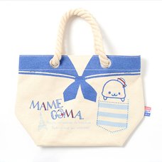 Mamegoma Mamego-Marine Mini Tote Bag