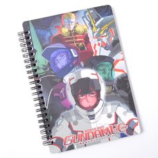 Mobile Suit Gundam Unicorn Spiral-Bound Notebook