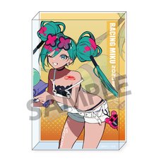 Racing Miku 2025 Acrylic Block