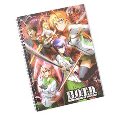 Highschool of the Dead Group Spiral Notebook