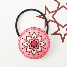 OJAGADESIGN Candy Collection Pink Phoenix Hair Tie