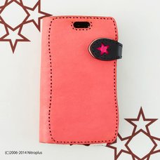 OJAGADESIGN Super Sonico Pink x Black Diary iPhone6/6s Case