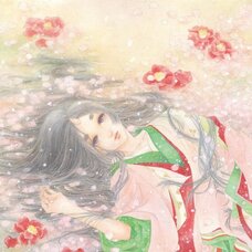 Sakura Exhibition: Shoko Komiya "Floral Memories" Poster