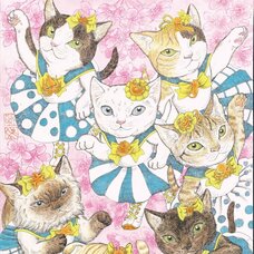 Sakura Exhibition: Midori Furuhashi "The Idol Unit MeowMeows" Poster