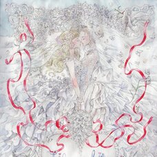 Sakura Exhibition: mukaida kaoru "White Lilly Wedding" Poster