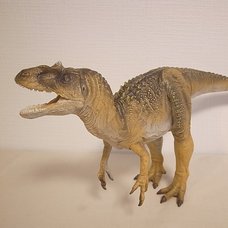 Dinotales Allosaurus: Brown Color Soft Vinyl Figure