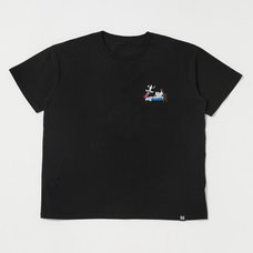 Lupin the Third Fujiko Mine Embroidery Black T-Shirt