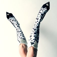 ERIMAKI SOX Dalmatian High Socks