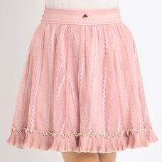 LIZ LISA Contrast Lace Skirt