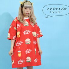 ACDC RAG Burger T-Shirt Dress
