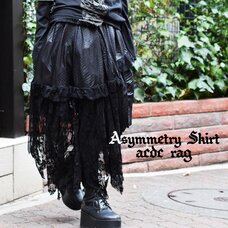 ACDC RAG Kuroko Asymmetrical Skirt