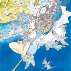Kousuke Fujishima Signed Limited Edition Framed Oh My Goddess! Primagraphie Art Print: Celestial Reflection