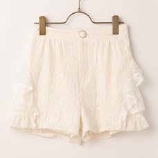 LIZ LISA Tiered Lace Shorts
