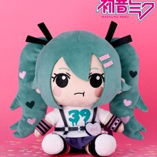 Hatsune Miku Art by Coalowl Osuwari Plushie Ver. B