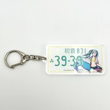 DBC x Hatsune Miku Beach Cruising Ver. Collaboration Car Acrylic Keychain