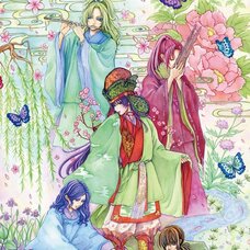 Sakura Exhibition: yumamu "Irodori 〜Colorful Japanese Court Music 〜" Poster