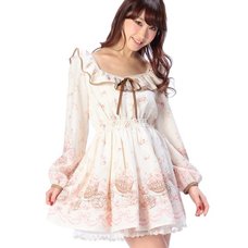 LIZ LISA Flower Wagon Pattern Dress